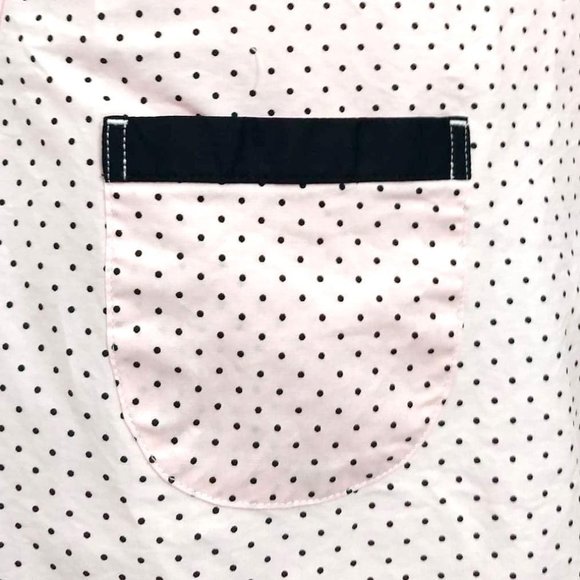 Hell Bunny Vanity Dotted Dress in Pink - Picture 7 of 8